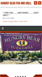 Mobile Screenshot of hungrybearpubandgrill.com